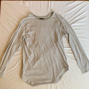 PacSun Casual Long Sleeve Scallop Shirt Sz Large